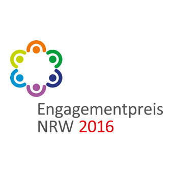 Urkunde Engagementpreis NRW 2016